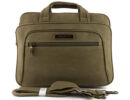 Aoking 27055 homok színű cipzáros zsebes laptoptartós táska vállpánttal