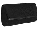 Kép 1/7 - Runfa a25 fekete brokátmintás alkalmi táska