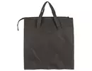 Kép 4/4 - Elöl két zsebes fakéreg mintás barna bevásárló táska háta