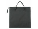 Fekete-szürke bevásárló táska háta
