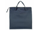Kék-szürke bevásárló táska háta