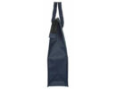 Kék-szürke bevásárló táska oldala
