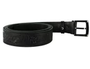 Kép 2/4 - 4x131 cm  WINCHESTER felirattal nyomott fekete egész bőr öv szerelhető csatja