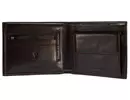 Kép 4/7 - Bőr férfi külső kapocs nélküli barna pénztárca  Emporio Valentini