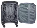 Kép 2/7 - R.Forest 8030b 43 cm magas vászon fekete bőrönd belseje