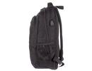 Aoking sn86096 laptoptartós fekete hátizsák oldala