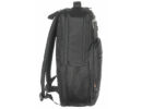 Dernier mer707 fekete laptoptartós hátizsák oldala