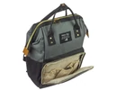 Kép 2/4 - Rhino bag 605d fekete-szürke hátizsák, kabintáska első zsebe
