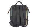 Kép 3/4 - Rhino bag 605d fekete-szürke hátizsák, kabintáska háta