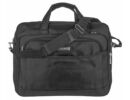 Ormi 99006 bővíthető fekete laptoptartós táska vállpánttal