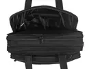 Kép 6/10 - sd2811 fekete laptoptartós vászon táska hátsó zsebe