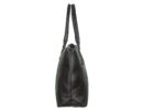 Erick a5901 fekete műbőr női táska oldala
