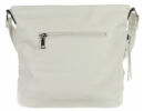 Fengda f6756 drapp csíkos fehér női táska háta