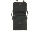 squt1071-2 kicsi fekete női műbőr táska fedele