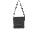 squt1071-2 kicsi fekete női műbőr táska vállpánttal