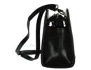 Lamma 193 fekete műbőr női táska oldala