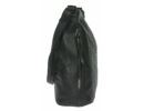 Lida 2106 fekete műbőr női táska oldala