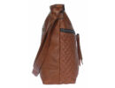 Lida 2457 barna steppelt női táska oldala