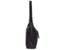 Romina d190 fekete 2in1 női műbőr táska oldala
