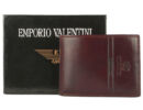 Valentini 1055 barna belül kapcsos férfi bőr pénztárca dobozával