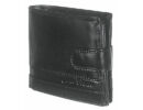 Corvo B rccs1021/t fekete bőr pénztárca térbeli képe
