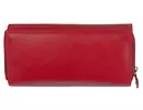 Kép 7/7 - Gina Monti 8677 kártyatartós piros bőr pénztárca háta