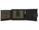 Kamr6002l/t kaionos fekete bőr pénztárca fénykép tartói