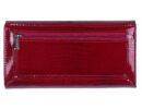gregorio gf-102-piros lakkbőr pénztárca háta