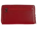 Kép 4/5 - LaScala 1334 piros bőr pénztárca háta