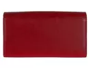 Kép 6/6 - LaScala dco438-piros bőr pénztárca háta