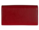 LaScala dco438-piros bőr pénztárca háta