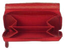 LaScala dgn36 kicsi piros női bőr pénztárca aprótartója