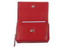 LaScala dgn36 kicsi piros női bőr pénztárca fedele
