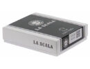 Lascala dgn11259-fekete női bőr pénztárca doboza