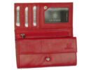 La Scala dgn1958 piros női bőr pénztárca fedele