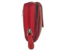La scala dgn443 piros női bőr pénztárca oldala