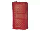 Kép 1/10 - La scala dgn443 piros női bőr pénztárca