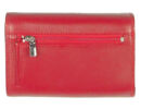 Lascala dn57006 piros női bőr pénztárca háta
