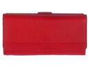 La Scala tgn452 piros női bőr pénztárca eleje
