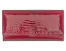 Kép 1/7 - Leonardo 10109 a piros bőr pénztárca