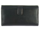 Valentini 306-155 fekete bőr pénztárca háta