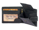 Wild Beast dva08 fekete bőr férfi pénztárca apró tartója