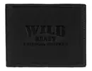 Kép 1/8 - Wild beast dva44-a fekete bőr pénztárca