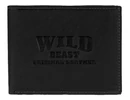 Kép 1/8 - Wild beast dva44-a fekete bőr pénztárca