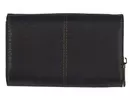 Kép 7/7 - Diwang yf157 sötétbarna műbőr női pénztárca háta
