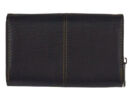 Diwang yf157 sötétbarna műbőr női pénztárca háta