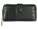 xtd zc553 fekete krokodilmintás műbőr pénztárca háta