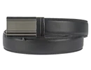 Kép 1/4 - Ramsey 360 fekete 3,5x115 cm racsnis csatos öv