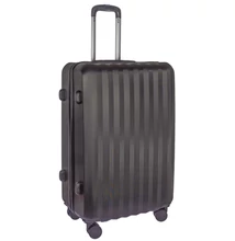 Vanko L-09 fekete bőrönd 28"