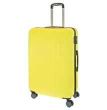 Vanko L-09 citromsárga bőrönd 28"